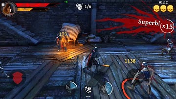 Iron Blade chapter #4 level 1 Extreme walkthrough ios android gameplay HD