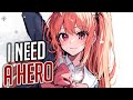 Nightcore HERO Female Version Lyrics 