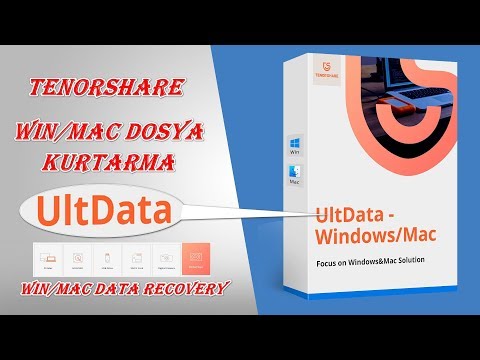 Tenorshare UltData - WindowsMac Dosya Kurtarma - Data Recovery #recovery #datarecovery