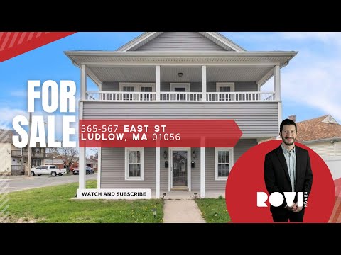 565-567 East St, Ludlow, MA home video tour