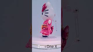 Hello Kitty Chirimen Kimono Crepe Frabric plush #hellokitty #sanrio #kimono
