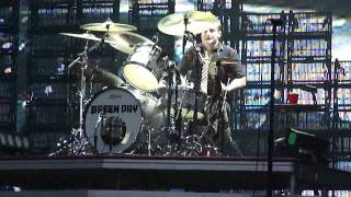 Tre Cool Drumsolo Burnout Wembley June 19 2010