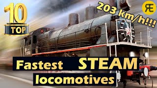Incredible Speed Records of Steam Locomotives