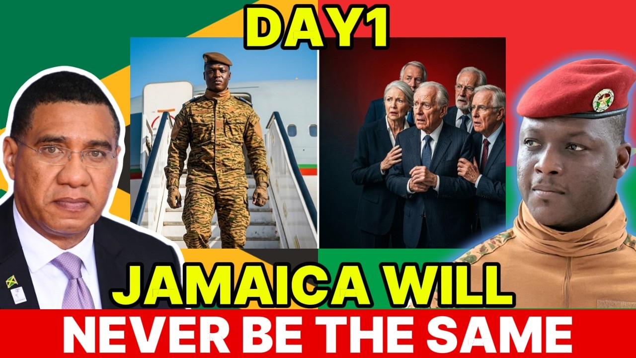 Day 1 Traoré Lands in Kingston  Jamaica's Elite Panics Immediately