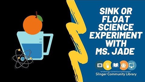 Sink or Float Science Experiment | STEAM Activity