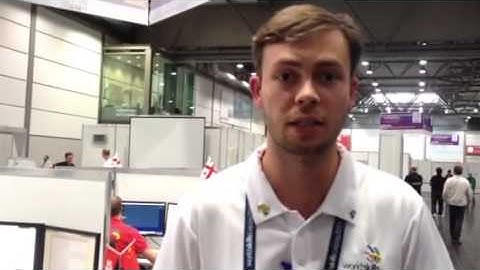 Worldskills Jarrad Langdon, deputy Chief expert and judge for Web Design
