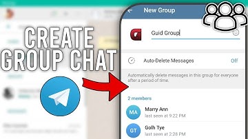 How to Create a GROUP CHAT in TELEGRAM - Easy Step by step Guide