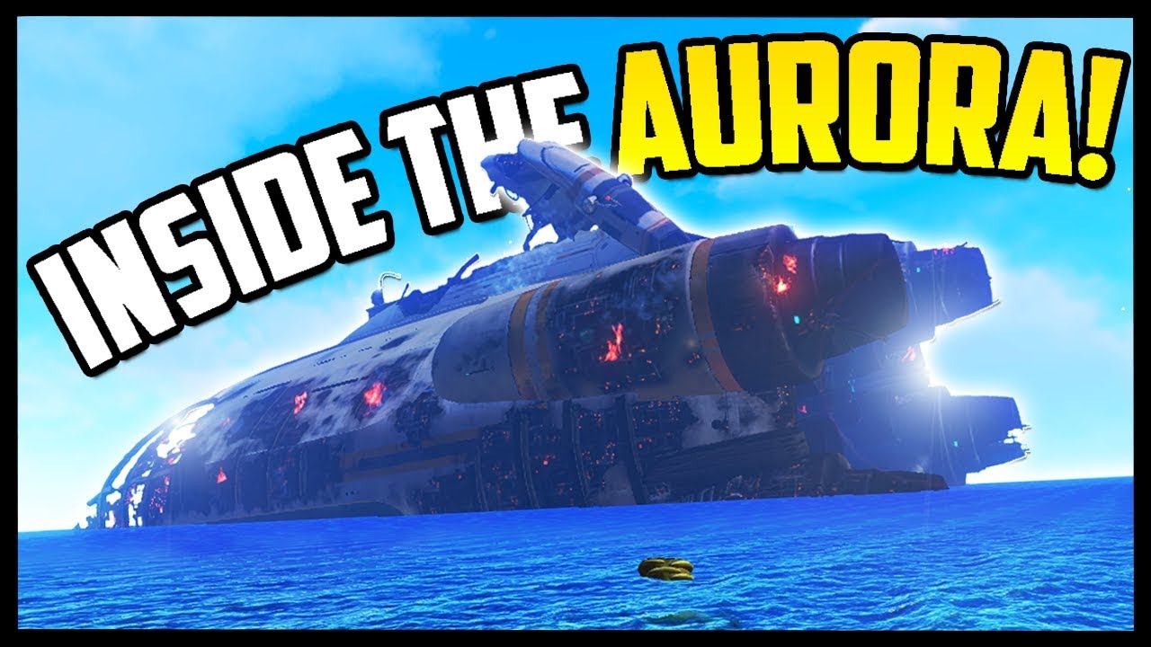 EXPLORING THE AURORA! Let's Play Subnautica Subnautica