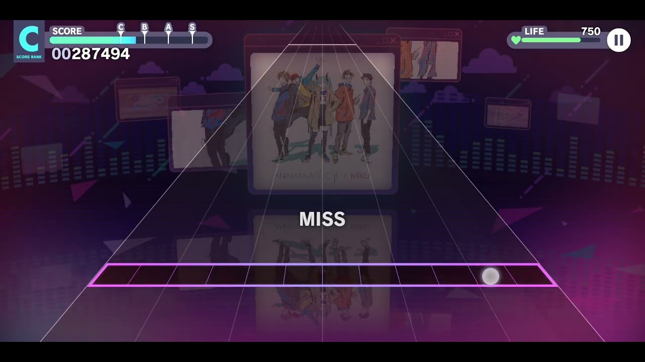 Tiny brother plays pjsk but my awesome team helps him get his first show clear 