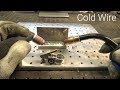 TIG Welding &  MIG Welder at the Same Time - Using Wire Instead of Filler Rod