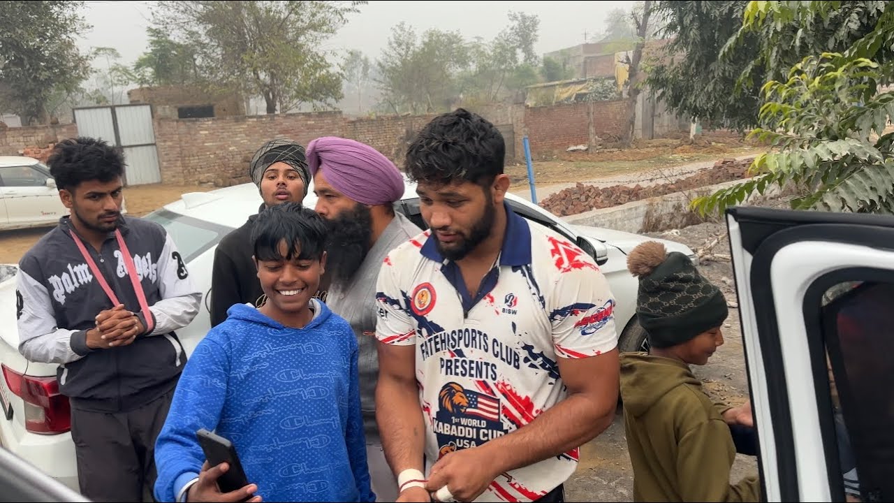 Sanghera(Barnala)कबड्डी कप का व्लॉग देखें 1,1,2026 का पहला व्लॉग 