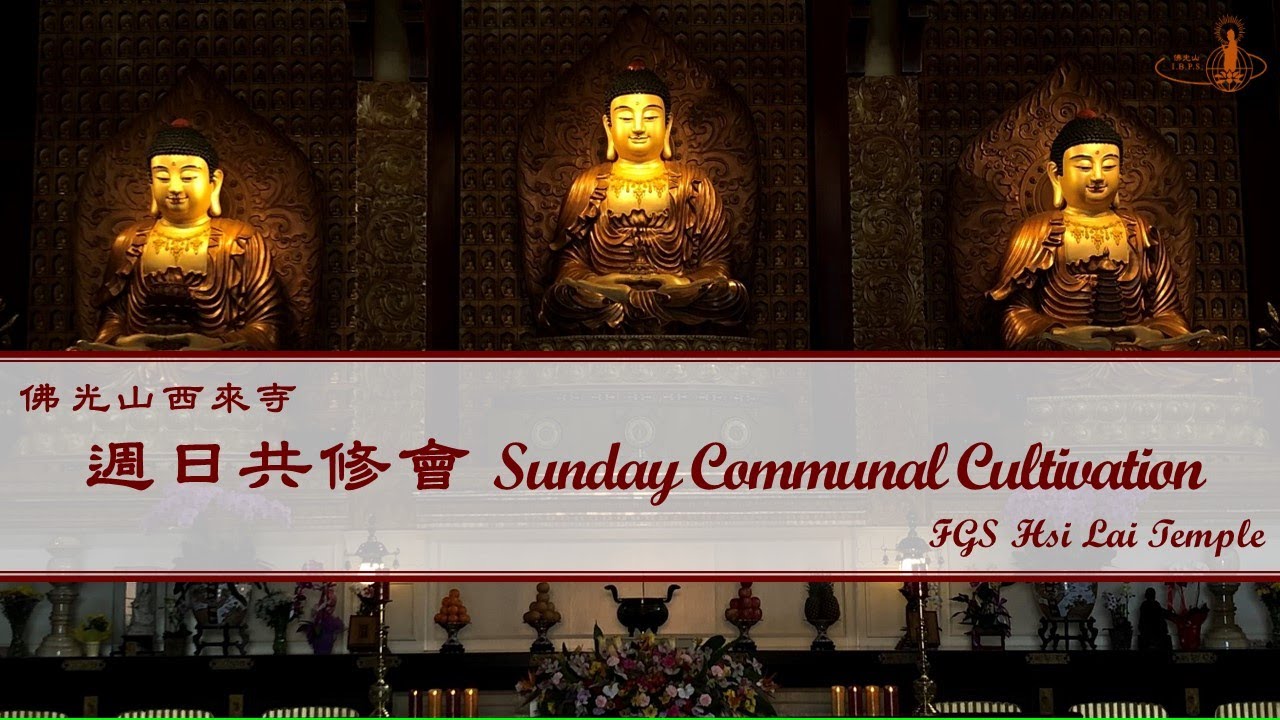 2026.03.08【週日共修會：金剛經 Sunday Communal Cultivation：Diamond Sutra】佛光山西來寺 FGS Hsi Lai Temple