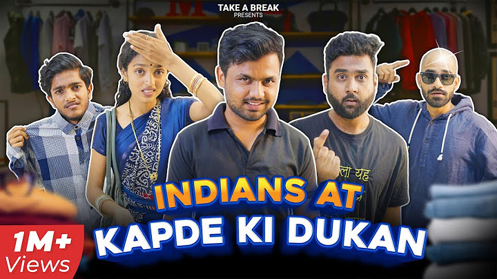 Indians at Kapde ki Dukan 😂 | Types of People at Garments Shop | Take A Break