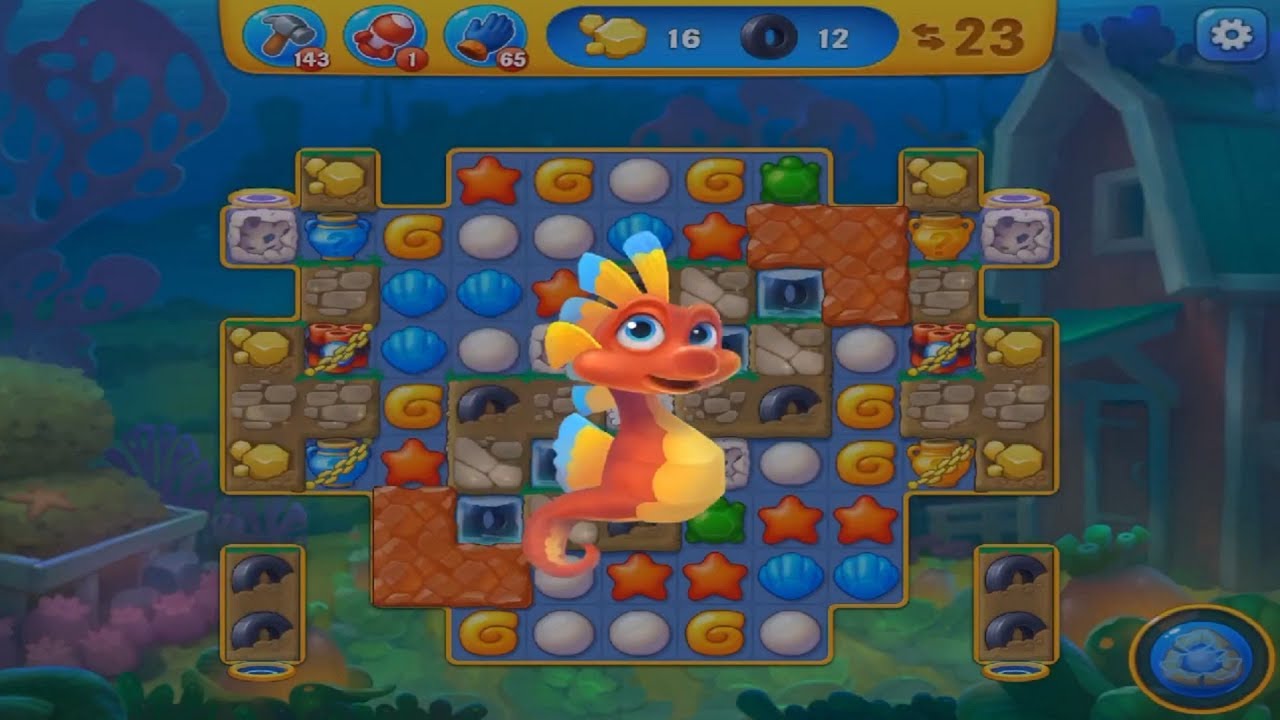 fishdom 3 walkthrough level 158 fishdom 3 walkthrough level 158