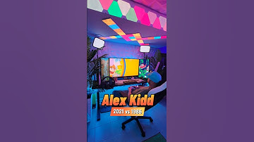 Alex Kidd 2021 vs 1986 🤩 #setup #alexkiddinmiracleworld #setupgamer