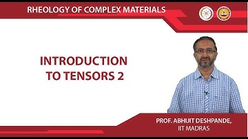 Introduction to tensors 2
