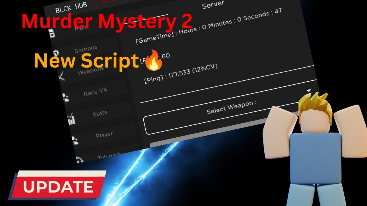 Murder Mystery 2 Script 🔥 Auto Farm, Working 💯