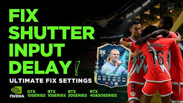 How to Fix Shutter Lag, Input Delay in EA FC25 | FPS Boost Settings | Fix Cpu Over Heating