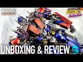 ThreeZero Optimus Prime DLX  Transformers Revenge of the Fallen Diecast Unboxing & Review