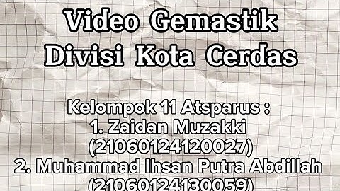 SmartTrash: Inovasi Smart Waste Management Menuju Kota Cerdas - GEMASTIK -Kelompok 11 Atsparus