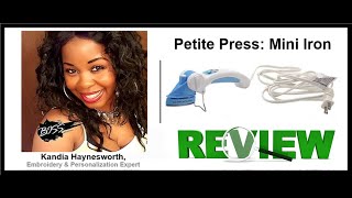 Petite Press Review For Heat Transfer Vinyl #PetitePress #Dritz #KandiaHaynesworth #HTV