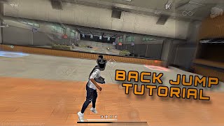 Back Jump Tutorial 🔥#freefire#garenafreefire#tutorial#backjump