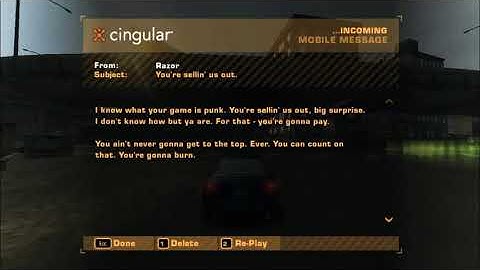 Need For Speed Most Wanted (2005) Original Xbox Razor (Clarence Callahan) #1 Blacklist [Gameboy]