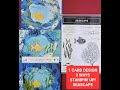 Stampin up seascape 1 design 3 cards stampinup seascape cards cardtutorial.s cards