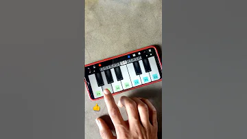 Chanda Chamke Cham Cham Piano Tutorial Shorts 