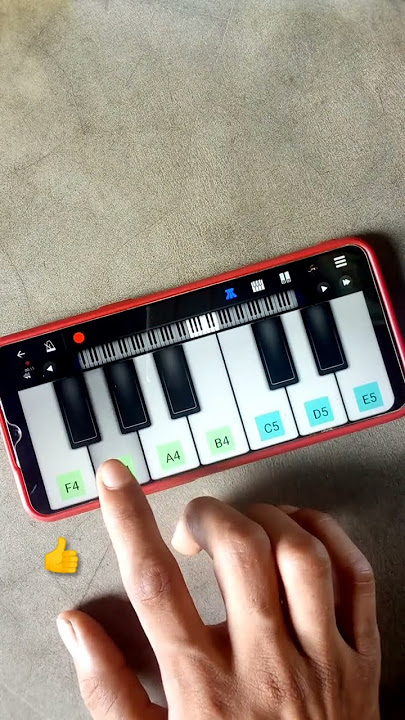Chanda Chamke Cham Cham Piano Tutorial #shorts
