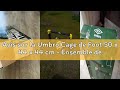 Avis sur la Umbro Cage de Foot 50 x 44 x 44 cm - Ensemble de 2 Buts de Foot - Mini But Pliable - Kit
