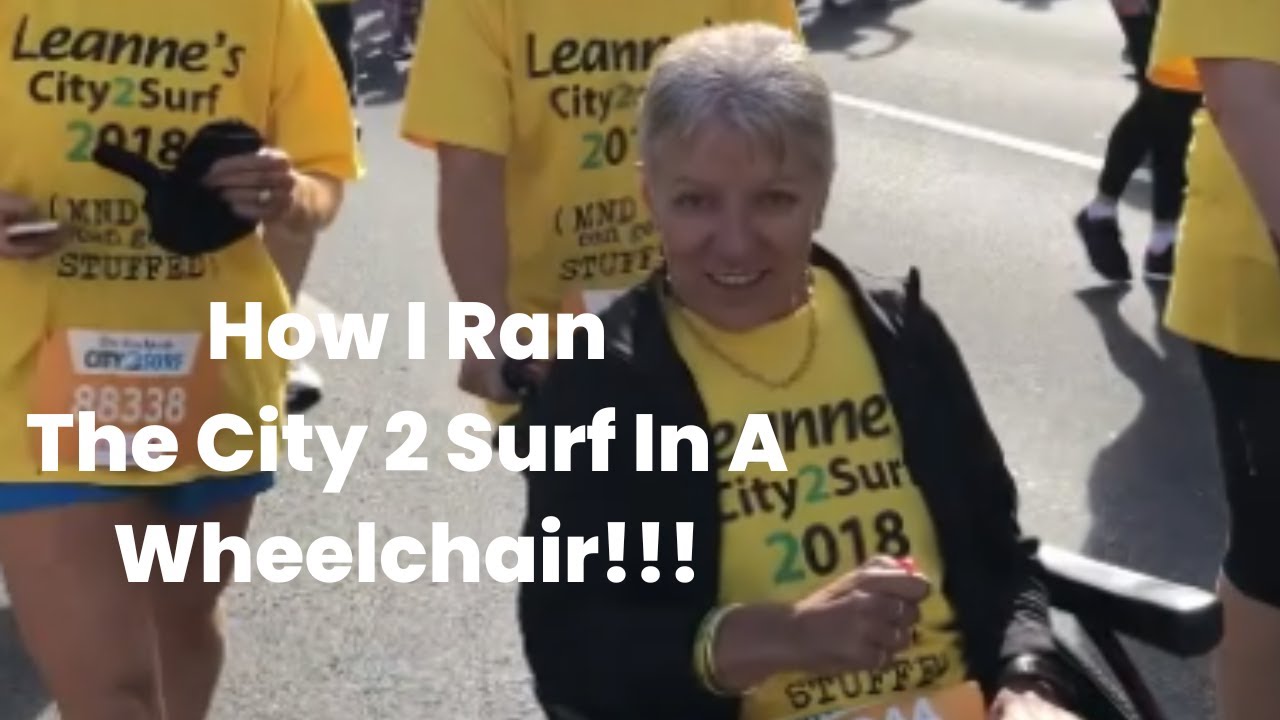 How I Finished the City2Surf Race in a wheelchair!