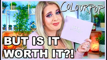 NEW! COLOURPOP COSMETICS ROCK CANDY PALETTE || DID I JUST WASTE MY MONEY?! ||