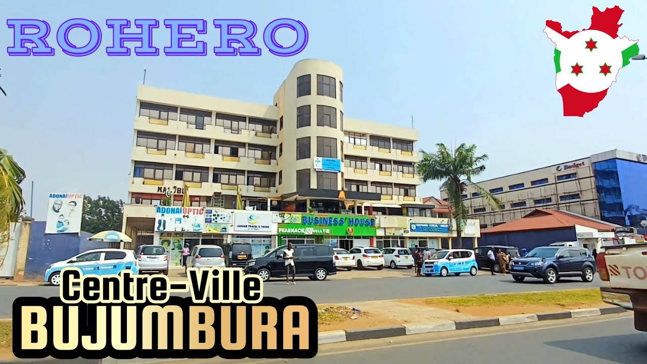 Vlog : BUJUMBURA City Center [ ROHERO ], BURUNDI 🇧🇮 2025, Not Poorest Country in the World 