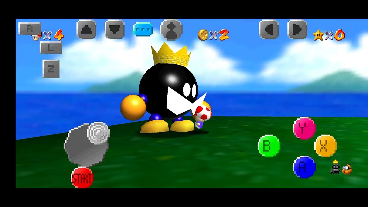 Parte 1 jugando super Mario 64 coop deluxe alguien pa jugar en video 