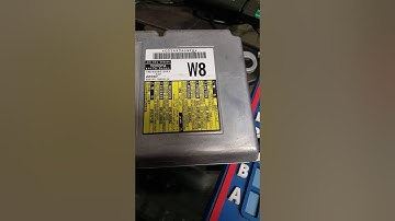 Toyota Lexus scion airbag module crash reset reneses h8x R5F1725 canada