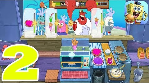 SpongeBob: Krusty Cook-Off - Gameplay Walkthrough part 2 (Android/iOS)