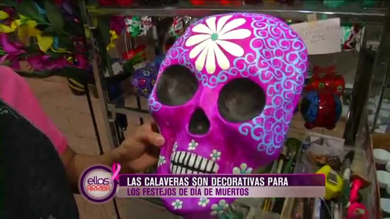 Reportaje: Calaveras decorativas para el Día de Muertos 