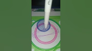 do you like it this design?? magic ruler, #magic #shorts #spirograph #asmr #satisfying