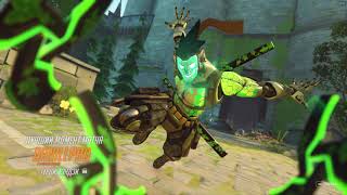 Overwatch 2 Best Kill on Genga Cyborg Ninja🤫