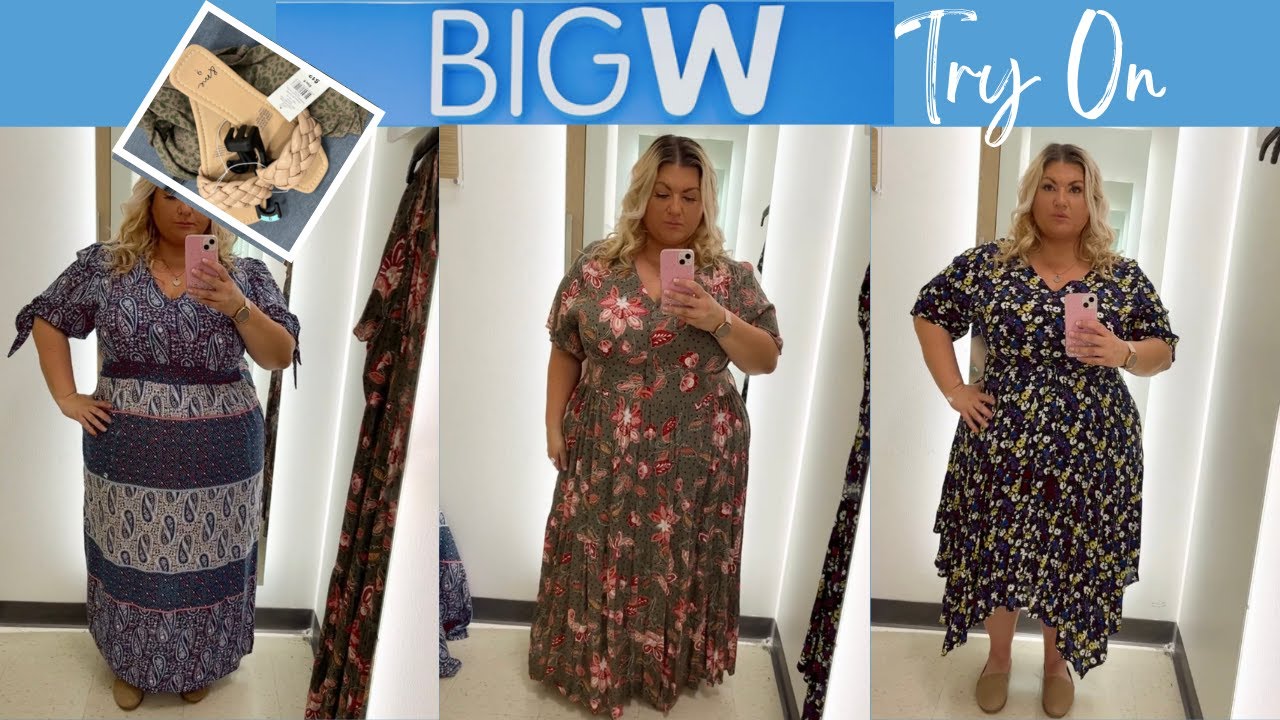 What's NEW at BIGW, Plus size dressing room try on