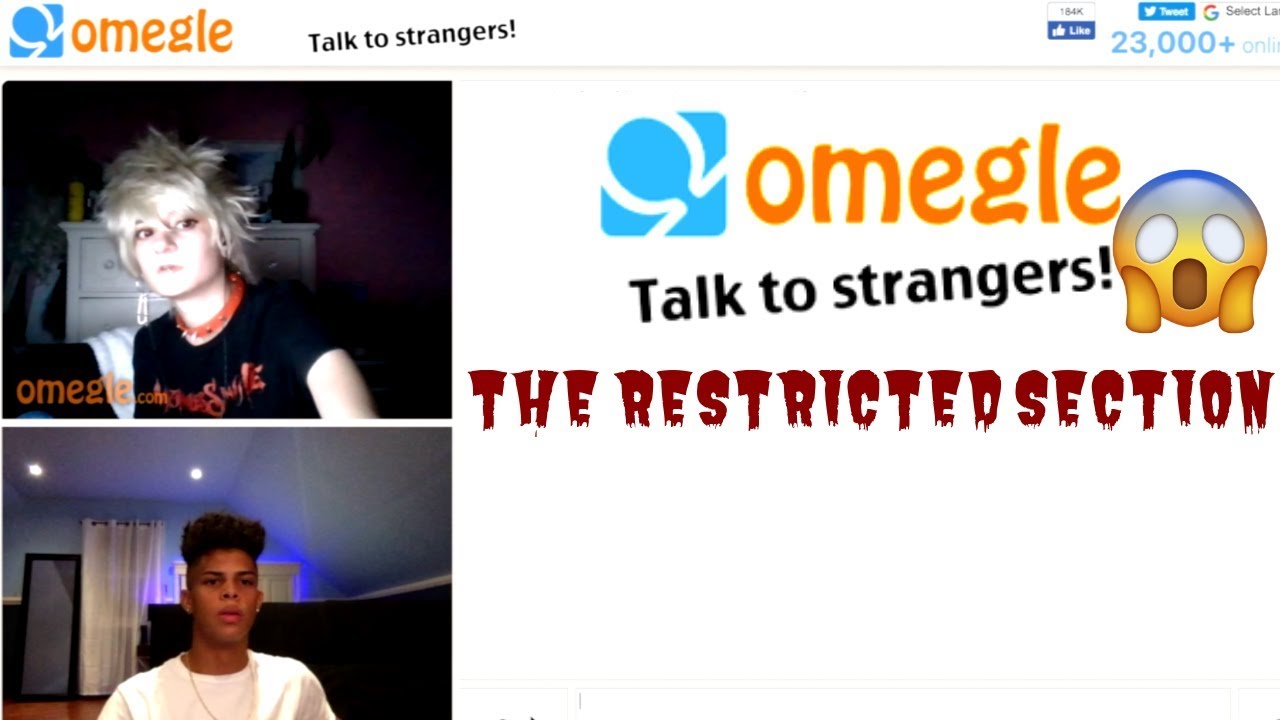 Omegle S Restricted Section Gets Crazy Youtube