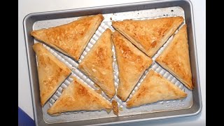 COMMENT FAIRE DU  BAKLAVA / BAKLAWA FEUILLETÉ À LA CRÈME (WARBAT)