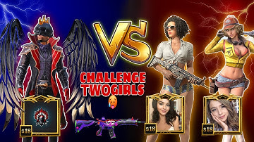 😍 Random Girl Squad call me Noob And I challenge 1v2 TDM Room -PUBG MOBILE SAMSUNG,A3,A5,A6,A7,J2,J
