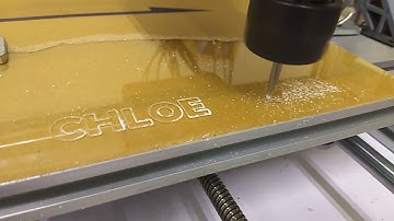 CNC engraving text on acrylic + Inkscape + Grbl control (Part 2)