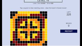 Pixly Level 14 Solved