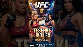 Baddies fight night 👀 Tesehki vs Big Lex fantasy main event. Who wins?#baddies #tesehki #biglex