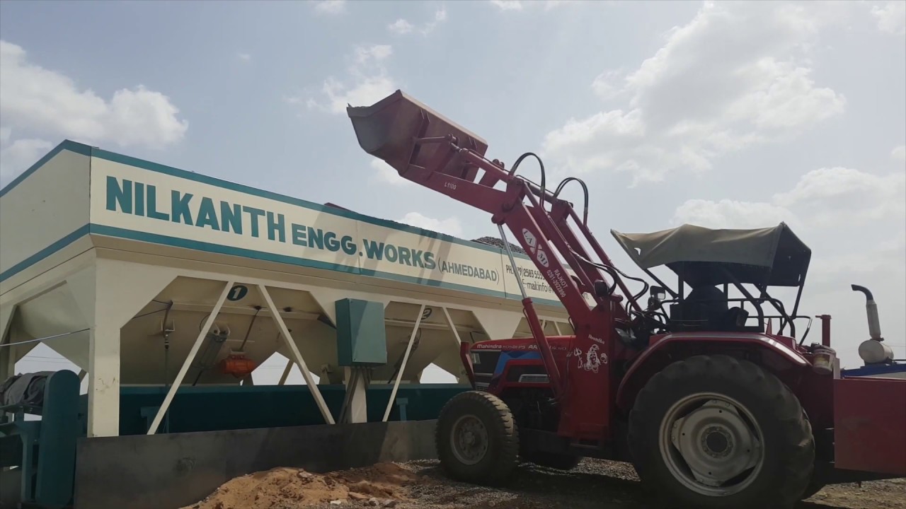 MFG. OF  CONCRETE BATCHING PLANT | NILKANTH ENGINEERING WORKS | +91-9825173105