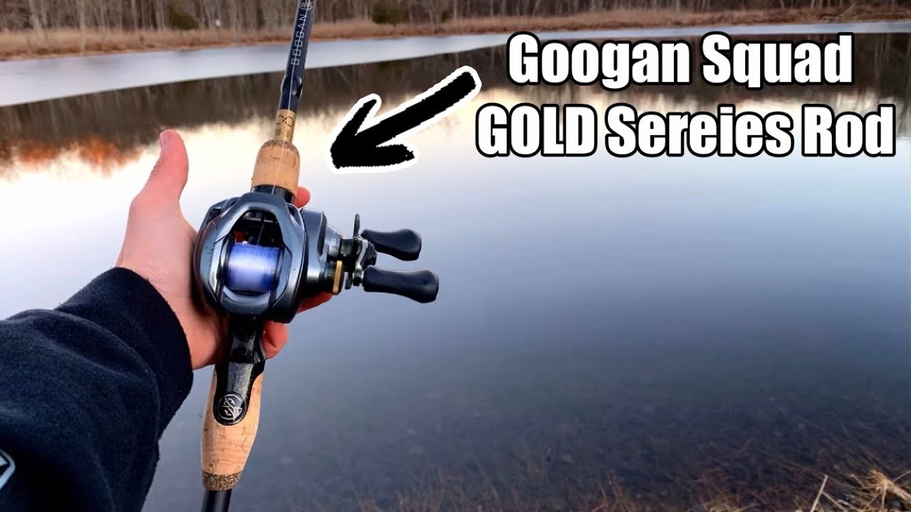 Googan Squad GOLD Series Rod On The Water TEST!! (Go-To Rod) 