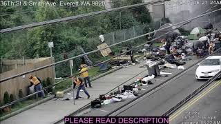 Major Huge Move Out and Clean Up Everett, Wa (sped up) ... Smith Ave (Formerly Tweaker Cam)
